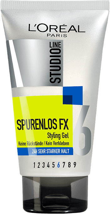 Haargel Und Pasten H Sehr Starker Halt 24 Studio Line Spurenlos Fx Styling Gel Packshot